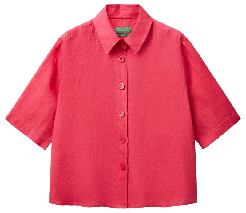 United Colors of Benetton Shirt, red, XXS