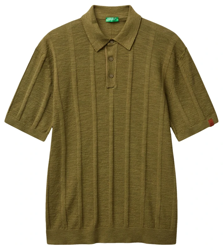 United Colors of Benetton Polo Shirt M/M, Green, XL