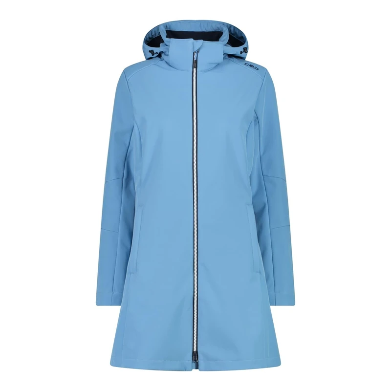 CMP Women's Woman Parka Zip Hood, Blue, 44