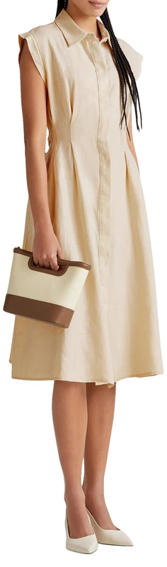 United Colors of Benetton Women's Dress, Beige, M