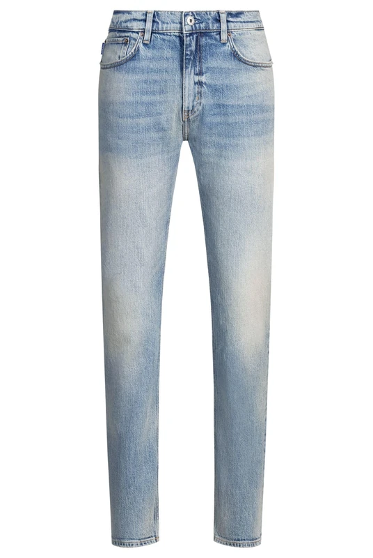 HUGO Men's Ash 10265727 06 Jeans_Trousers, Bright Blue434, 35 W/32 L