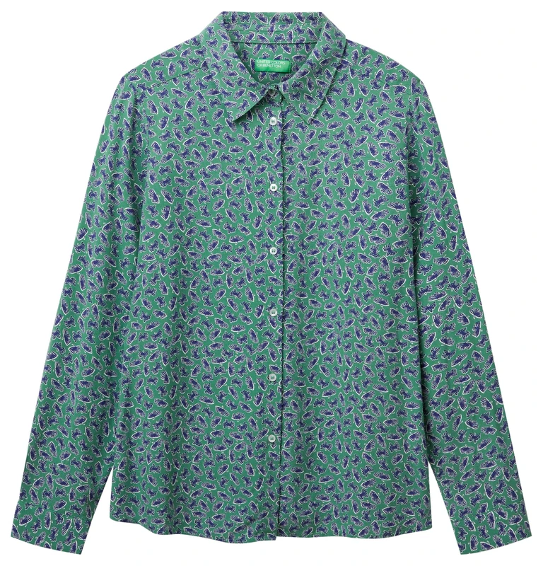 United Colors of Benetton Shirt, Multicolour, S