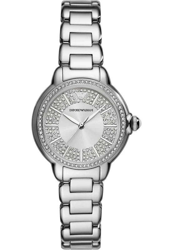 Emporio Armani Women's Analog Quartz Watch with Stainless Steel Strap AR11632