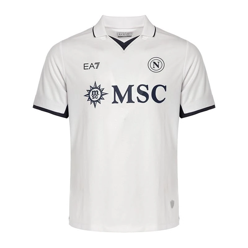 SSC NAPOLI Kit Gara Away Junior Ea7 T-Shirt Children and Youth