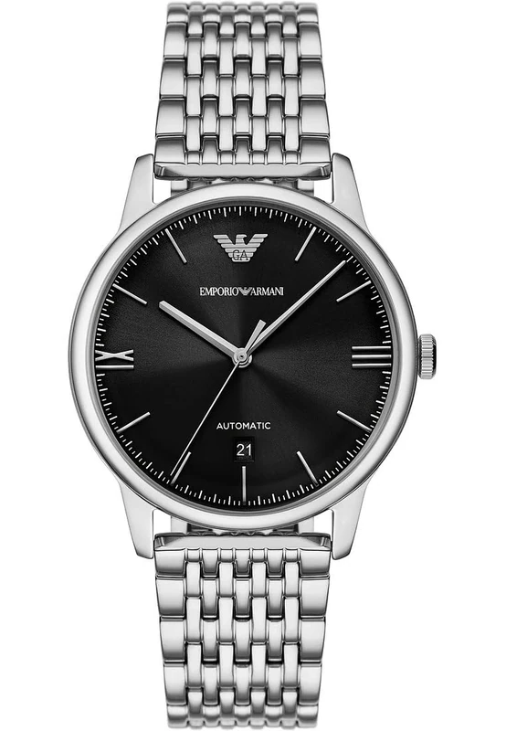 Emporio Armani Men's Analog Automatic Watch with Stainless Steel Strap AR60081