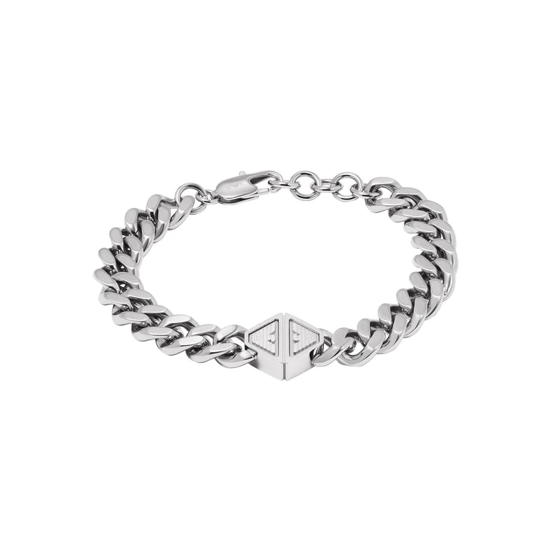 Emporio Armani Men's Stainless Steel or beaded with lobster clasp closure bracelet