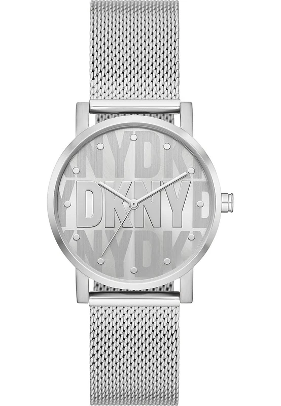 DKNY Women's Watch Soho 34 mm Silver Stainless Steel, NY6693