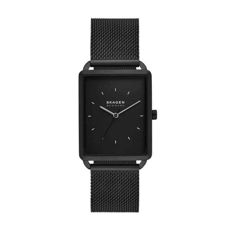 Skagen Hagen Watch for Men, Quartz Three Hand Movement with Stainless Steel or Leather Strap