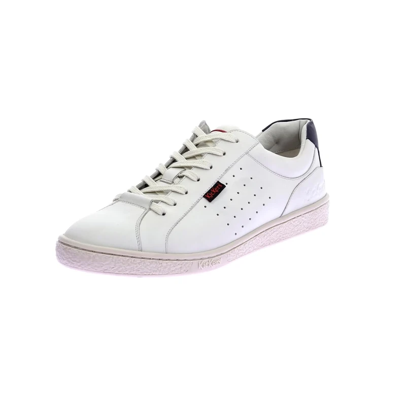Kickers Men's Kick Sackers Sneaker, Camel Blanc Cass Red, 8 UK