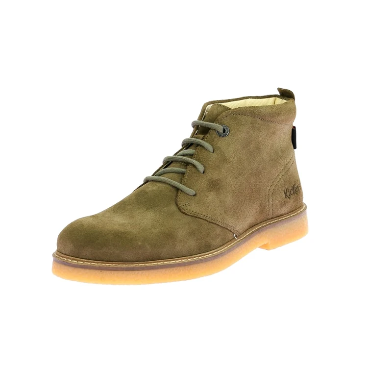 Kickers Men's Kick Leo Ankle Boots, khaki, 11 UK