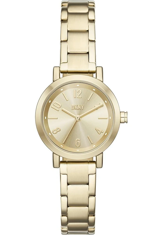 DKNY Women's Watch Soho 28 mm Gold Stainless Steel, NY6694