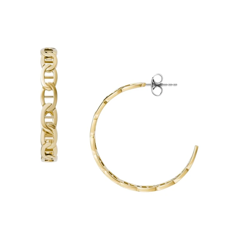 Fossil Women's Gold tone Stainless steel with post/stud closure Earrings