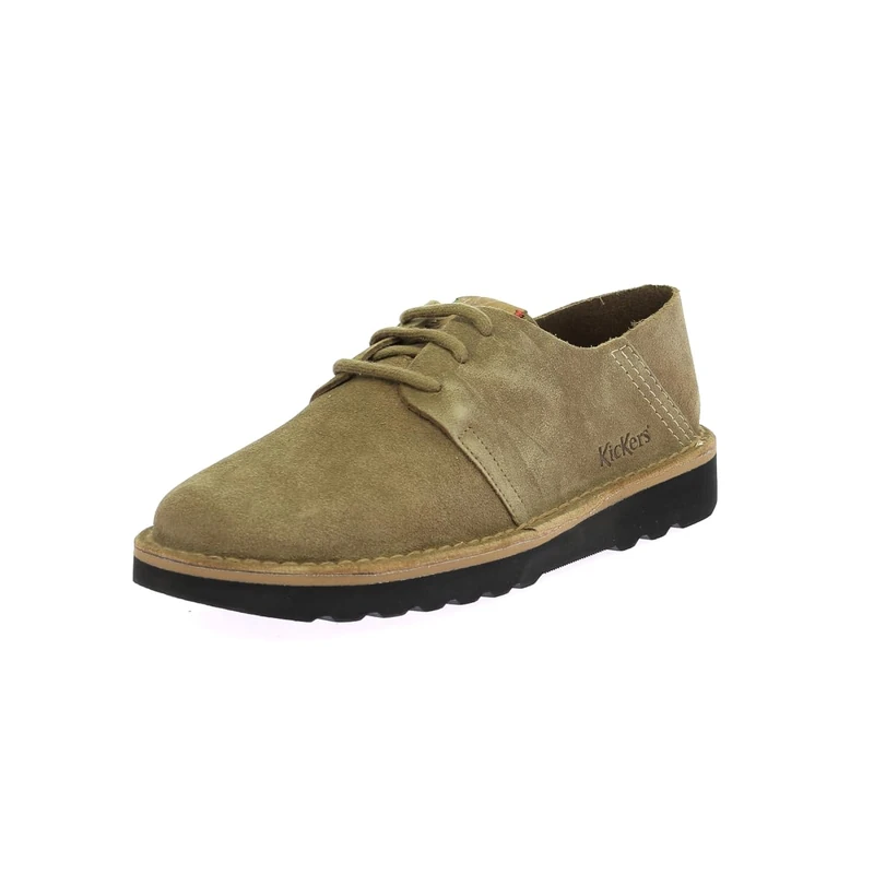 Kickers Men's Kick Neo Oxford Flat, Light Beige, 7.5 UK