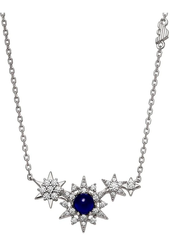 Emporio Armani Women's Sterling Silver lobster clasp closure necklace