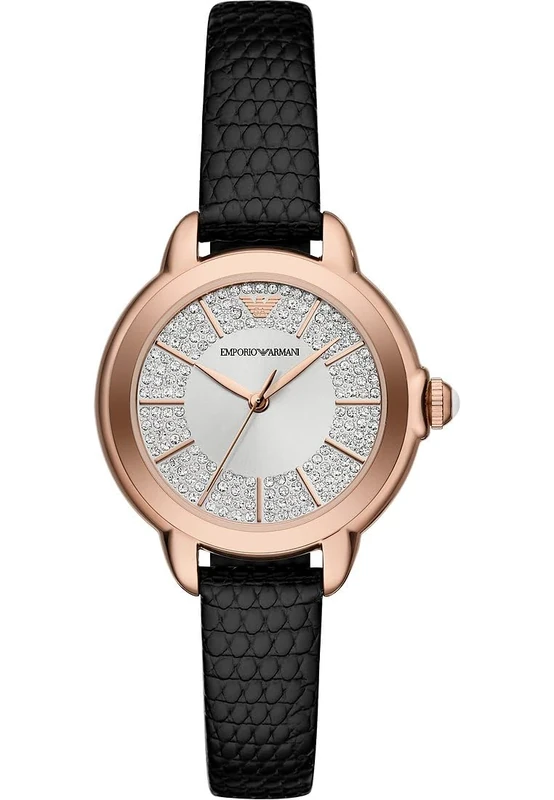 Emporio Armani Women's Analog Quartz Watch with Stainless Steel Strap AR11631