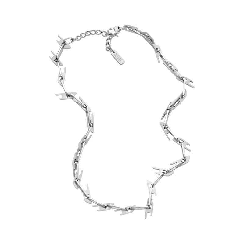 Diesel Men's Stainless Steel with lobster clasp closure Chain necklace
