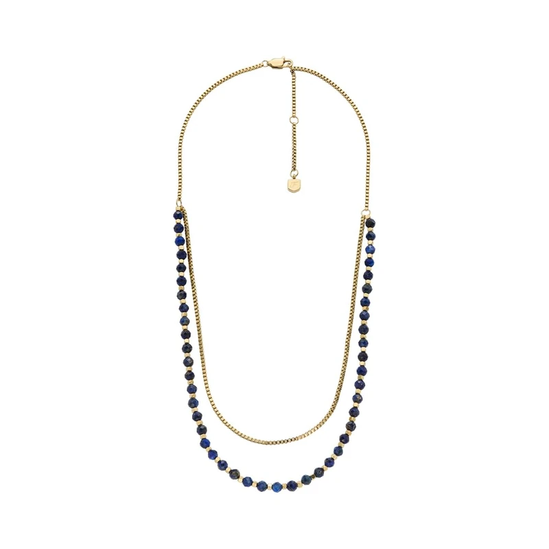 Fossil Women's Jewelry Gold Stainless Steel Necklace, JA7247710