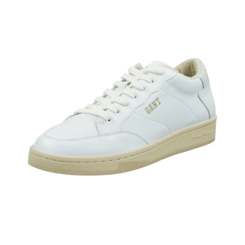 GANT Men's Prepus Sneaker, White, 9 UK