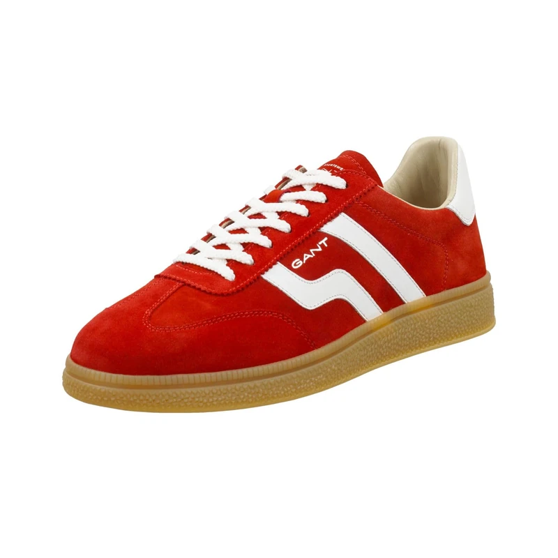 GANT FOOTWEAR Men's Cuzmo Sneaker, Red Combi, 9 UK