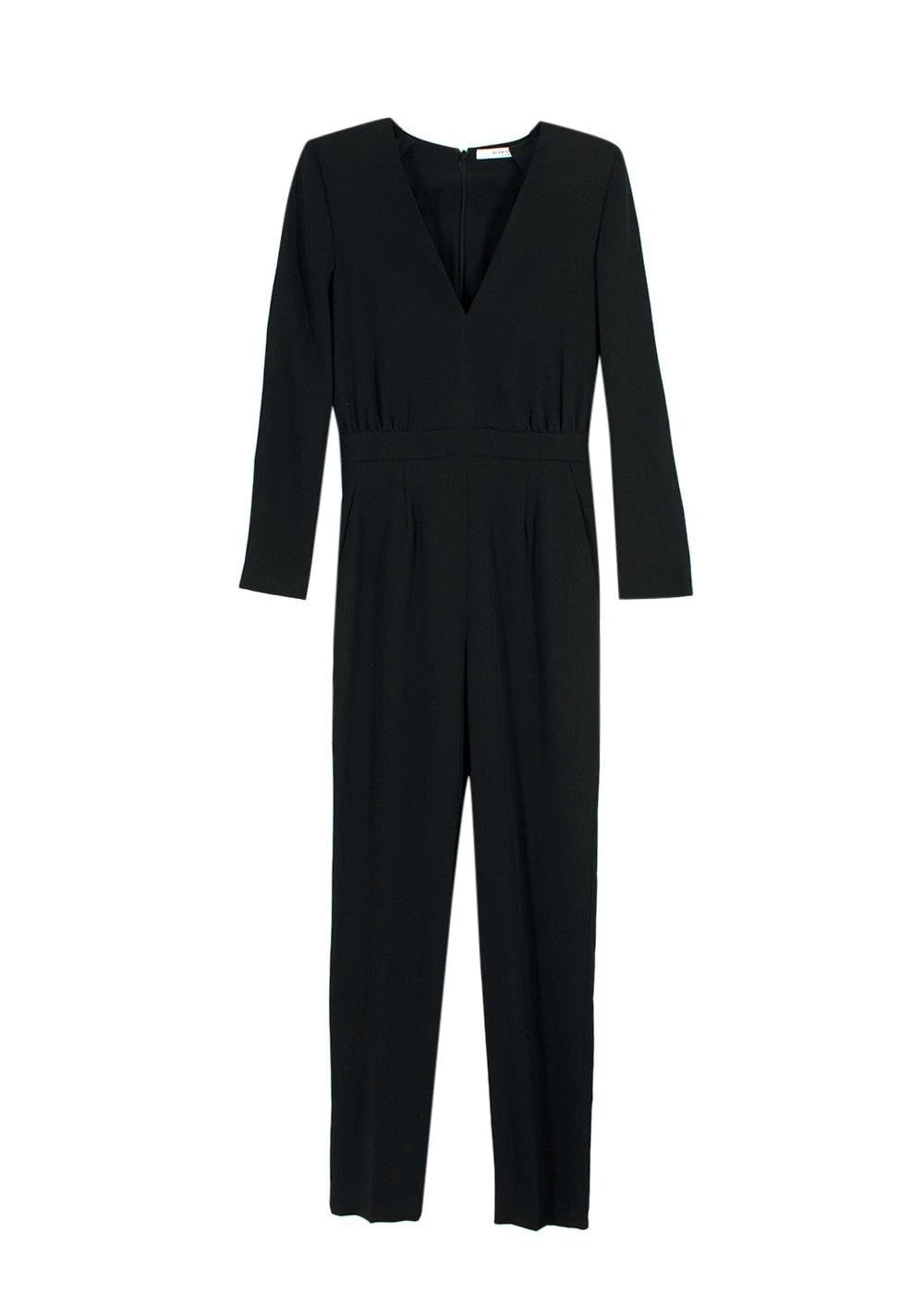 Givenchy Pre-loved Black Longsleeve Tailored Jumpsuit