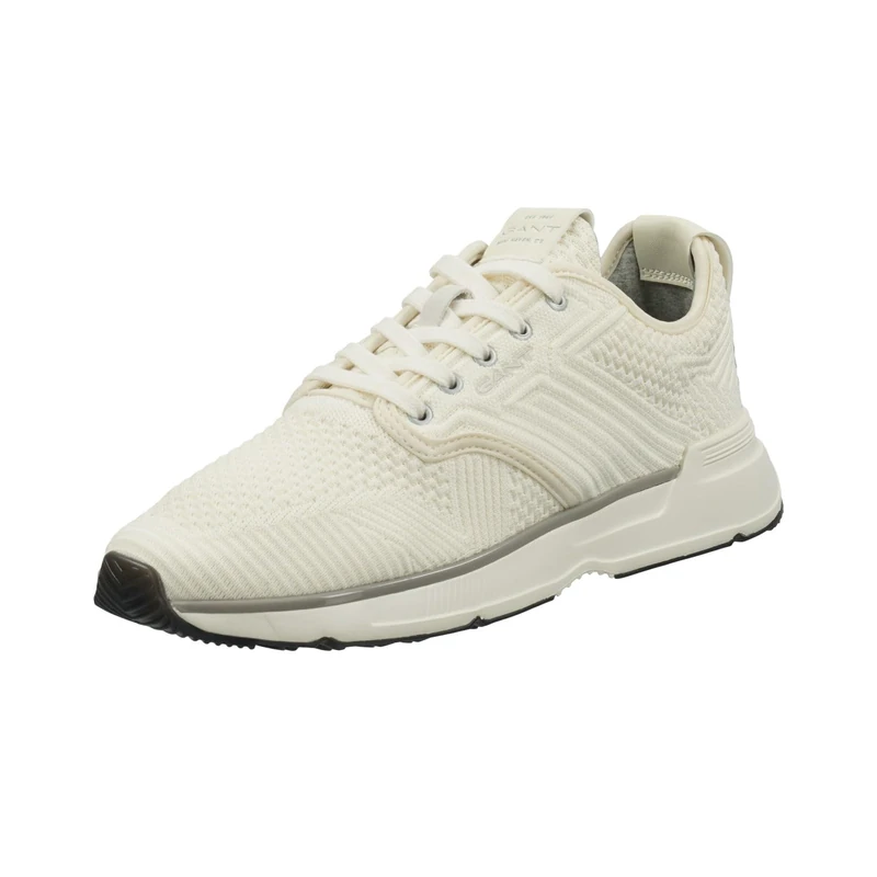 GANT Men's Beeker Trainers, White, 7 UK