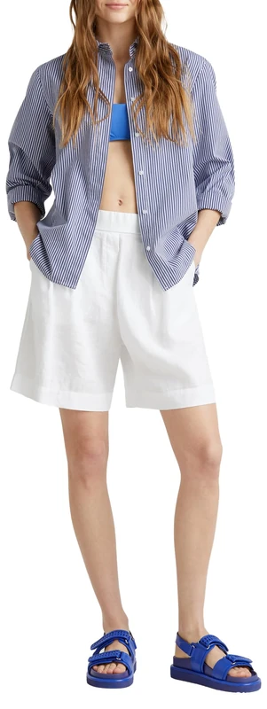 United Colors of Benetton Bermuda Shorts, White, XL