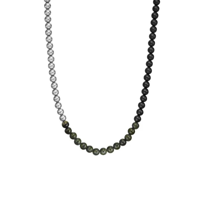 Armani Exchange Men's Stainless Steel necklace with lobster clasp closure