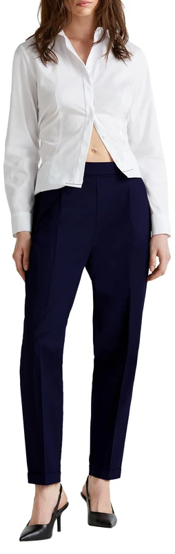 United Colors of Benetton Women's Trousers, Blue, L
