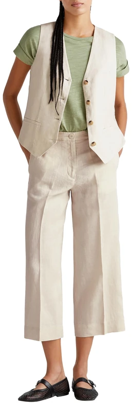 United Colors of Benetton Women's Trousers, beige, 10