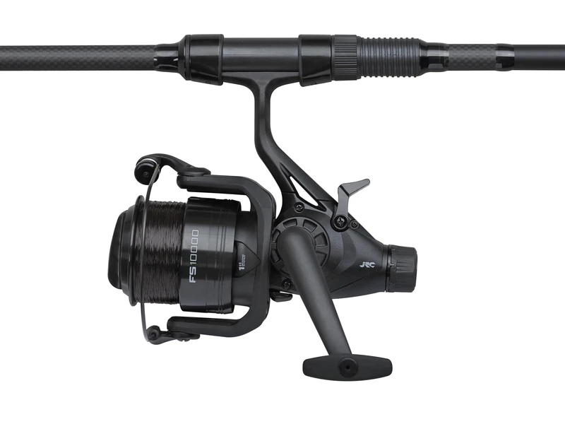 JRC Specimen Combo, Defender Rod & Reel Combos, Coarse and Match Fishing, Lake fish, freshwater Angler, Carp, Pre Spooled with line, Black, 10000, 3.66m, 3.00 lb