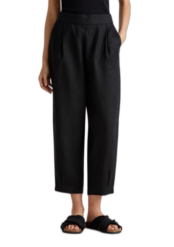 United Colors of Benetton Women's Pantalone 4aghdf08l Trouser, Black, L
