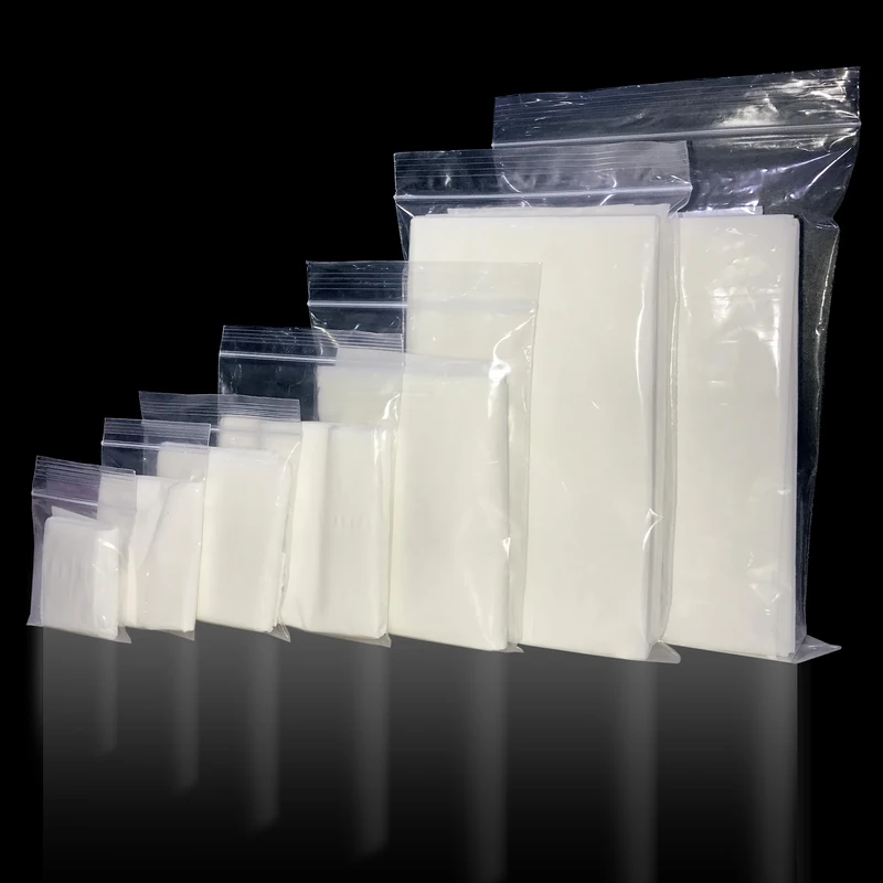 JeeJaan® 1000 Pcs of Grip Seal Bags GL-15 11" x 16" | Heavy Duty Cellophane Bags | Resealable Clear Plastic Food Storage Bag & Freezer Bag for Kitchen, Jewelry, DIY, Office Stationery Storage