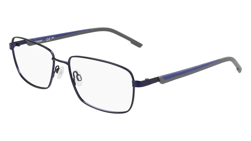Flexon Eyeglasses H 6077 418 Satin Navy/Navy, Navy