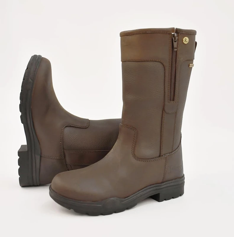 Rhinegold Hampton Country Boot-11-Brown