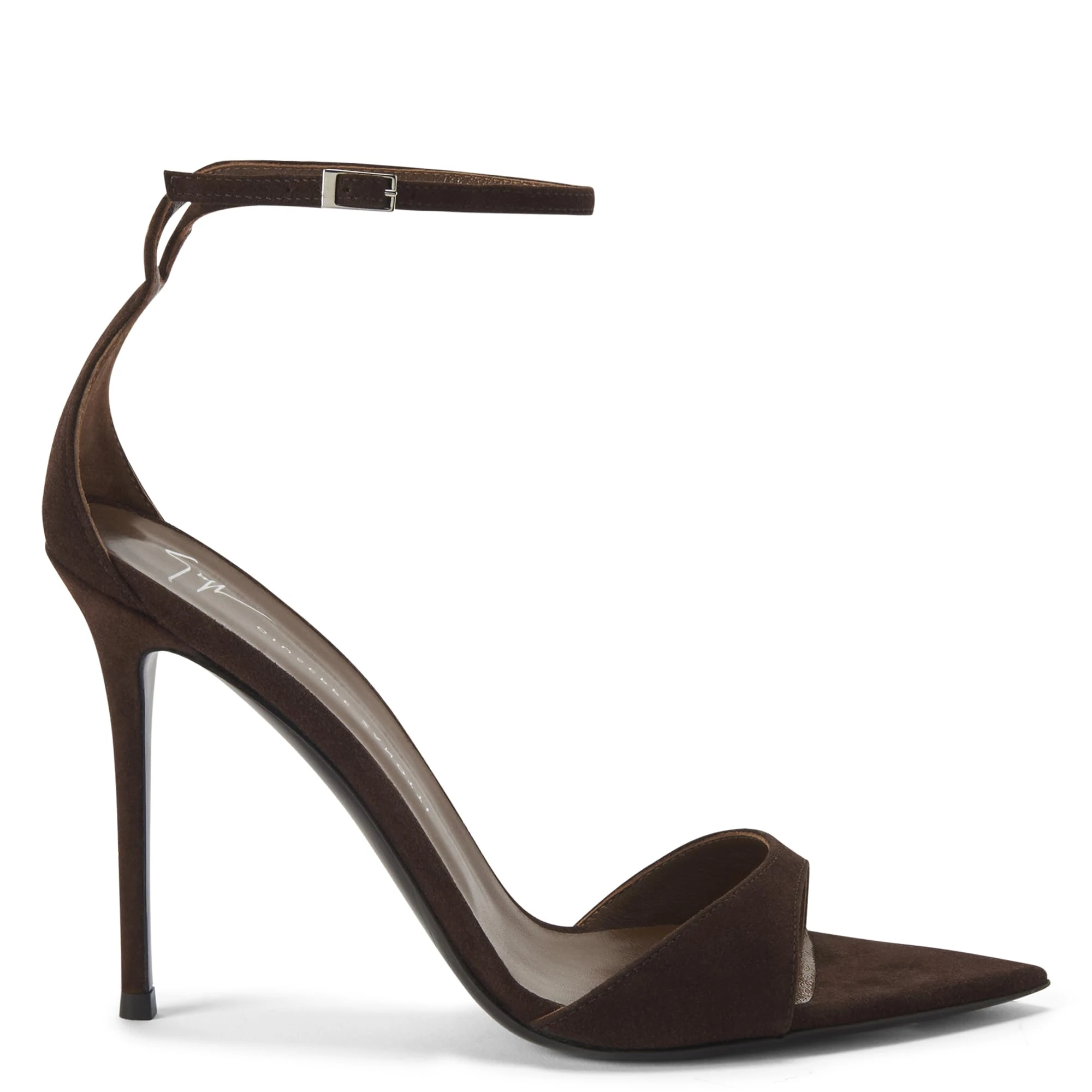 Giuseppe Zanotti, Intriigo Strap 105, Brown, Suede, 2