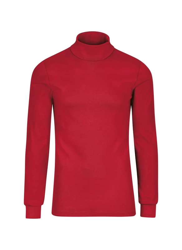 Trigema Women's Turtleneck Jumper, Ivy, L