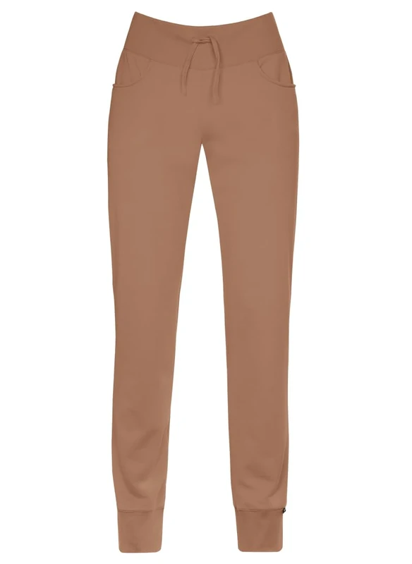 Trigema Women's Jogginghose in Leichter Sweat-qualität Slacks, Hazelnut, XXL