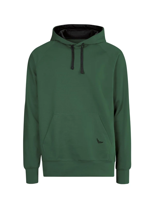 Trigema Men's 679905 Sweatshirt, Ivy, L