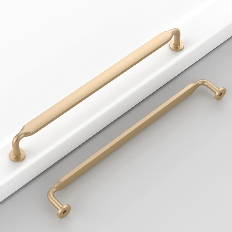 Coinkoly 10 Pack 7-1/2''(192mm) Champagne Copper Cabinet Pulls Kitchen Drawer Cabinet Handles Champagne Hardware for Cabinet Cupboard Dresser Handles CK0076