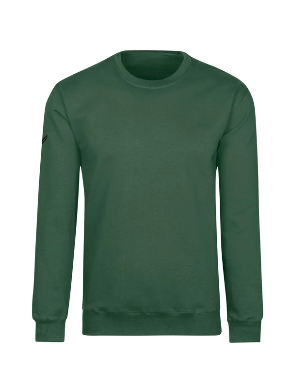Trigema Men's 679501 Sweatshirt, Ivy, L
