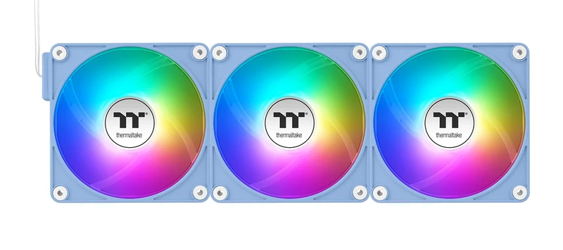 Thermaltake CT120 EX Reverse ARGB | Hydrangea Blue | 3 Fan Pack