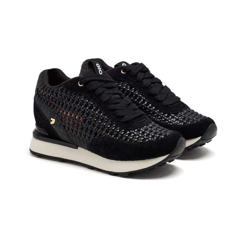 GIOSEPPO Women's Highgate Trainers, Black, 8 UK