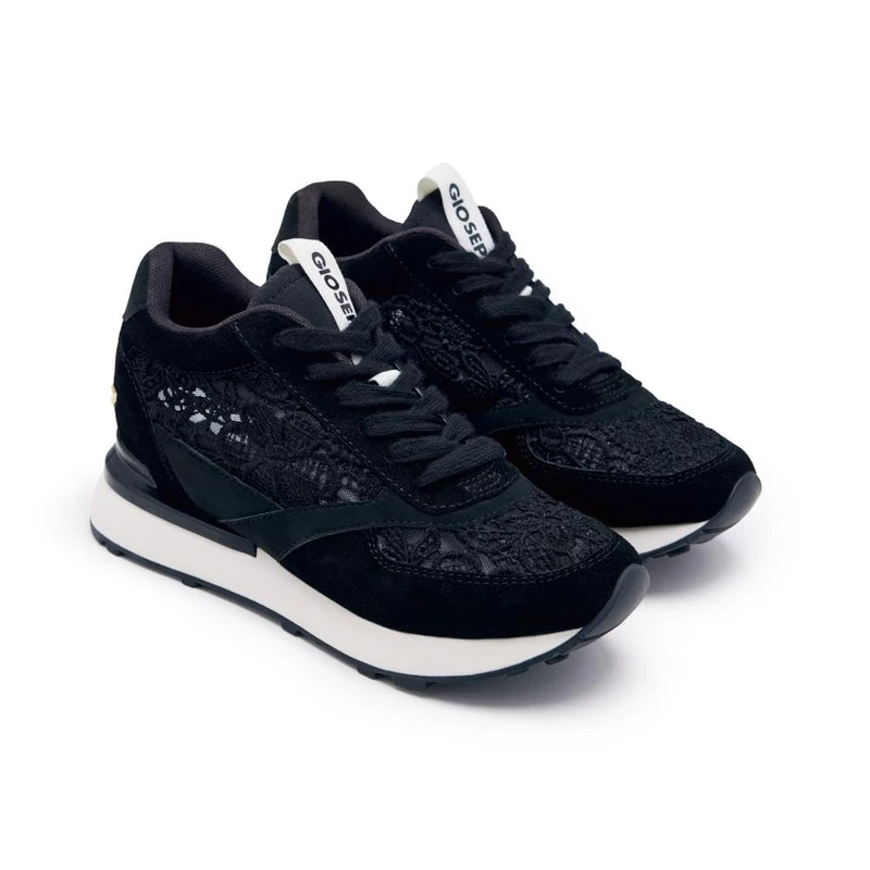 GIOSEPPO MILLADORE, Women's Sneakers, Black, 38 EU, Black/White, 6 UK