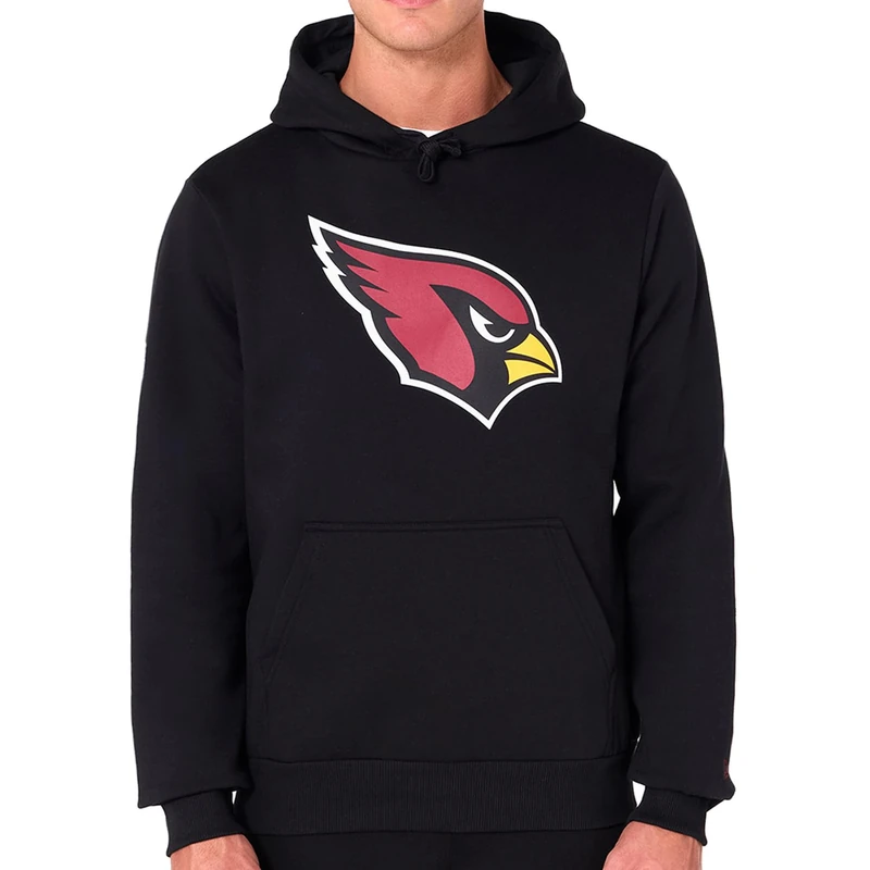 New Era Arizona Cardinals NFL Team Logo Hoody Black Hooded Jumper