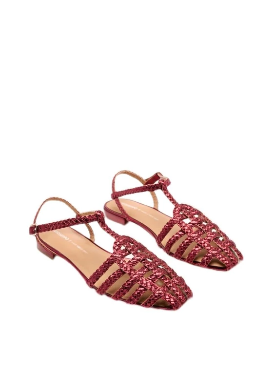 GIOSEPPO Dighton, Women’s Mary Jane Flat, Burdeos,