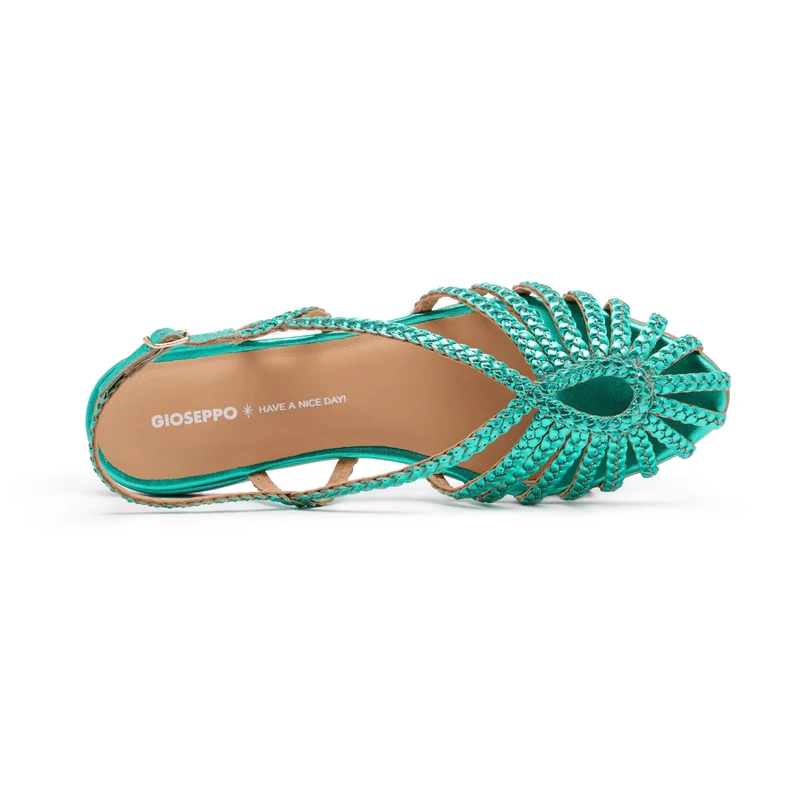 GIOSEPPO Women's Hingham Mary Jane Flat, Aguamarina, 1 UK
