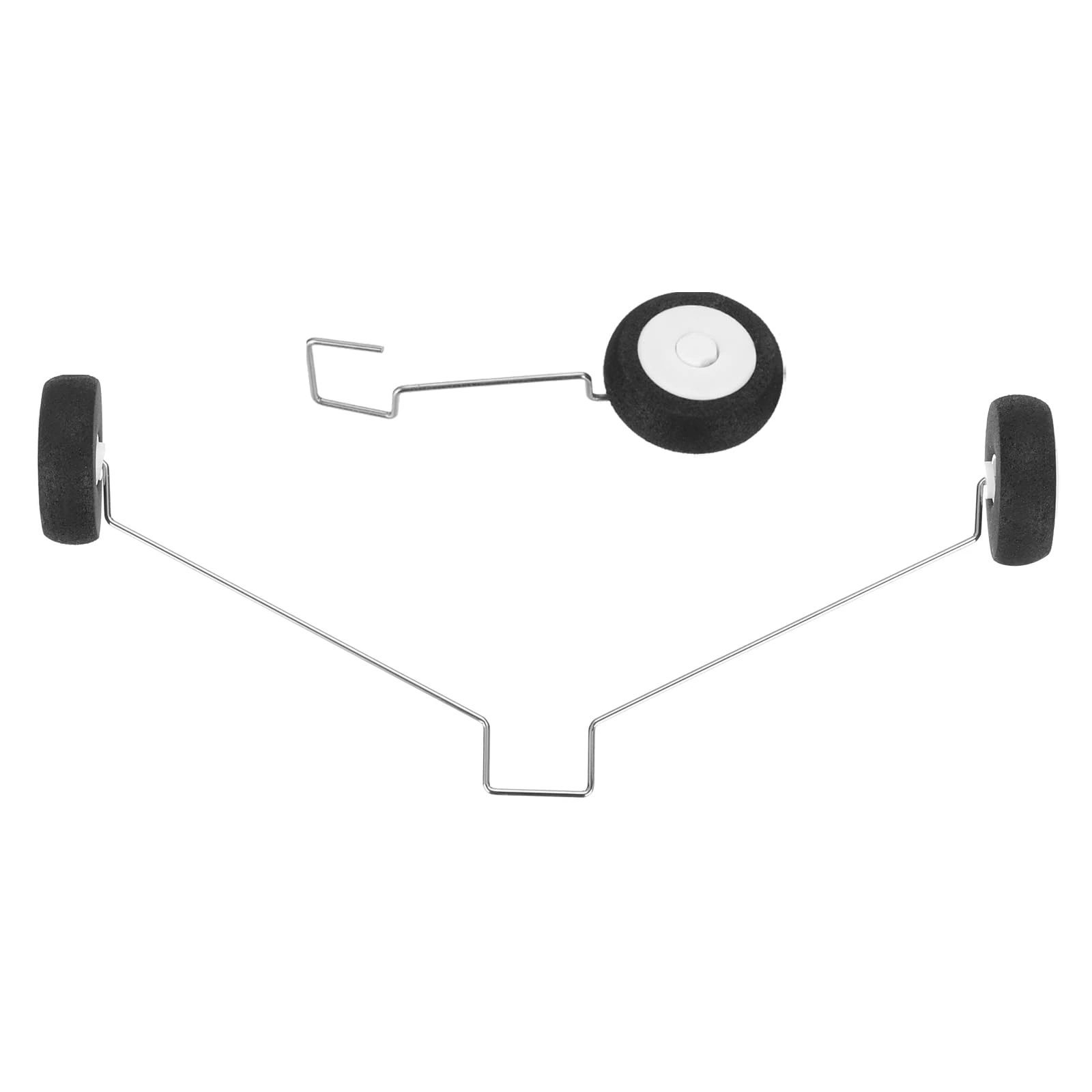 sourcing map 1 Set RC Airplane Landing Gear Wheels for Toys Airplane Accessories RC Aircraft DIY Parts RC Plane Jet Replacement