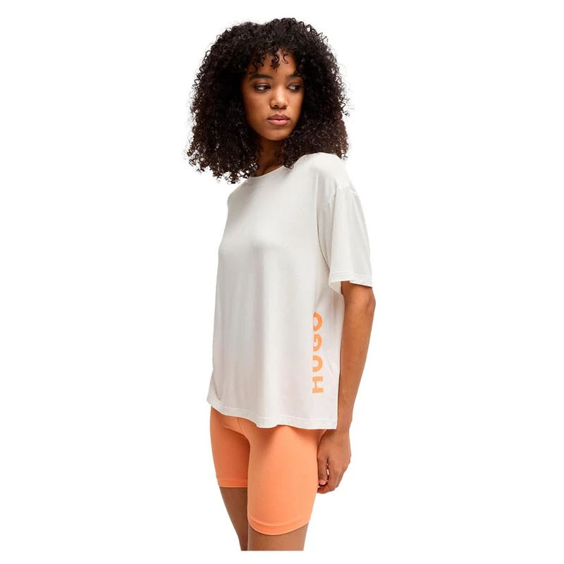 HUGO Women's Unite_Short Set 10247048 01, 825Bright Orange, L (Pack of 2)
