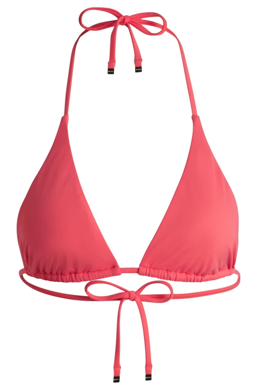 BOSS Women's CI Triangle 10269296 01 Bikini_Toptriangle, 658Dark Pink, XL - Image 1