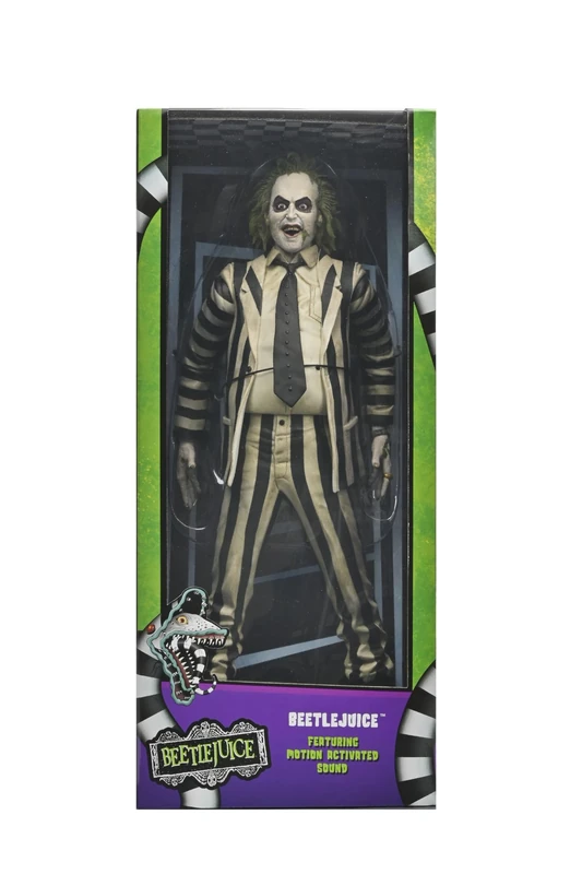 NECA Beetlejuice Voice Action Figure 1:4 Scale 46Cm